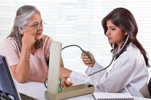 Den Dokter Moossname vum Drock mat Hypertonie